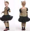 Kids Halloween Leopard Cat Cosplay Costume For Girls Clothin