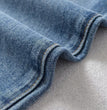 New High Waist Drawstring Ribbon Casual Loose Straight Jeans