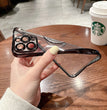Electroplating Soft Diamond Ring Phone Case Drill Leakage Standard Mobile Phone Case Lens Film