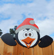 Christmas Themed Fence Garden Top Decoration