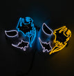 Halloween Creative Zombie Grimace Cold Light Glowing Mask