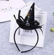 Halloween Witch Hat Headband Holiday Children Props Party Hair Accessories