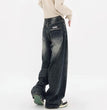 High Waist Wide Leg Jeans Large Size Women