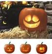 Talking Pumpkin Lantern Christmas Halloween Pumpkin Lantern Projection