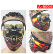 Outdoor Sports Cycling Mountaineering Skiing Halloween Skull Mask