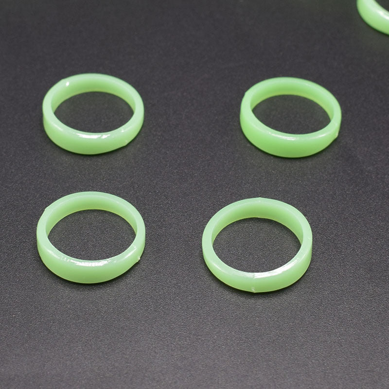 Halloween Party Ball Accessories Toys Plastic Luminous Rings