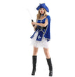 Halloween Cosplay Costume Women's Pirate Princess Dress