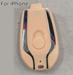 1500mAh Mini Power Emergency Pod Keychain Charger With Type-C Ultra-Compact Mini Battery Pack Fast Charging Backup Power Bank