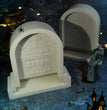 Halloween Tombstone Shape Aroma Plaster Flip Sugar Silicone Mold