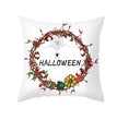 New Product Halloween Pillowcase Pumpkin Letter Fly Velvet Pillow Cushion Cover