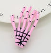 Halloween Skull Hand Claw Fluorescent Hairpin