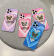 Color Butterfly Stand Silicone Phone Case