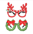 Christmas decoration glasses