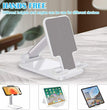 Cell Phone Stand Desktop Holder Tablet Stand Mount Mobile Phone Desktop Tablet Holder Table Cell Foldable Extend Support Desk Mobile Phone Holder Stand