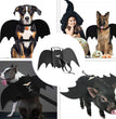 Halloween funny pet bat wings dog clothes