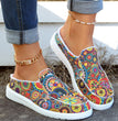 Spring And Summer New New Stylish Slippers Outer Wear Floral Cloth Shoes