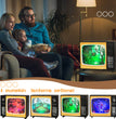 Horror House Led Lights Retro Tv Ornament Scary Haunted House Indoor Lantern Halloween Festival Bar Home Party Decoration