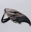 Halloween Plague Doctor Mask Steampunk Beak Black Death Virus Cosplay Latex Headgear Mask