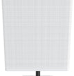 Table Lamp Dimmable  USB Bedside Table Desk Lamp with 2 USB Charging Port(A+C) 2 Outlet,Nightstand Lamp with Charger Base White Fabric Shade,Led Touch Lamp for Bedroom/Livingroom/Dorm/Home Office