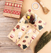 Vintage Christmas Kraft Wrapping Paper Christmas Gift Wrapping Paper