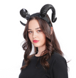 New horn antlers headband wide headband Christmas Halloween resurrection exaggerated headwear