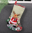 Christmas Decorations Santa Claus Socks Christmas Tree Pendant Christmas Socks Gift Bag Christmas Bag