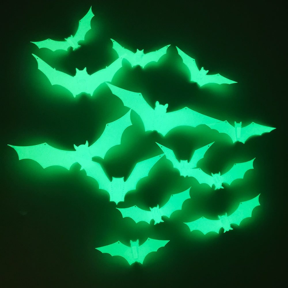 Halloween Pumpkin Bat Shape Craft Hanging Decoration