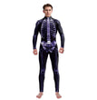 Halloween Funny Skeleton 3d Printed Stage Costume Jumpsuit