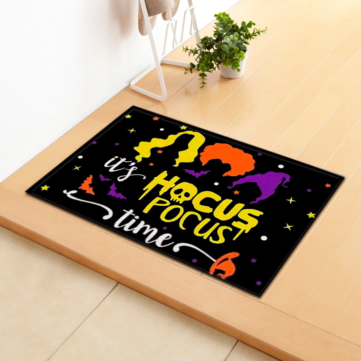 Halloween Alphabet Kitchen Bedroom Entry Mat