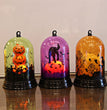 Halloween Pumpkin Lantern Witch Lamp Scene Layout Desk Decoration Pumpkin Lights Halloween Party Bar Decoration