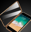 Double-sided glass magnetic king mobile phone case no anti-peep function