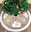 Christmas Tree Bottom Decoration Tree Skirt 98cm Flannel Old Man Tree