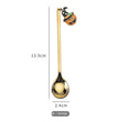 Halloween Style Pendant Stainless Steel Coffee  Creative Pumpkin Spoon