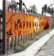 Halloween Product Party Banner Pull Flag Horror Decoration Banner Background