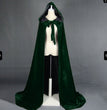 Double Layer Halloween Thick Cloak Velvet Shawl