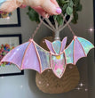 Halloween Bar Haunted House Colorful Bats Home Decorations
