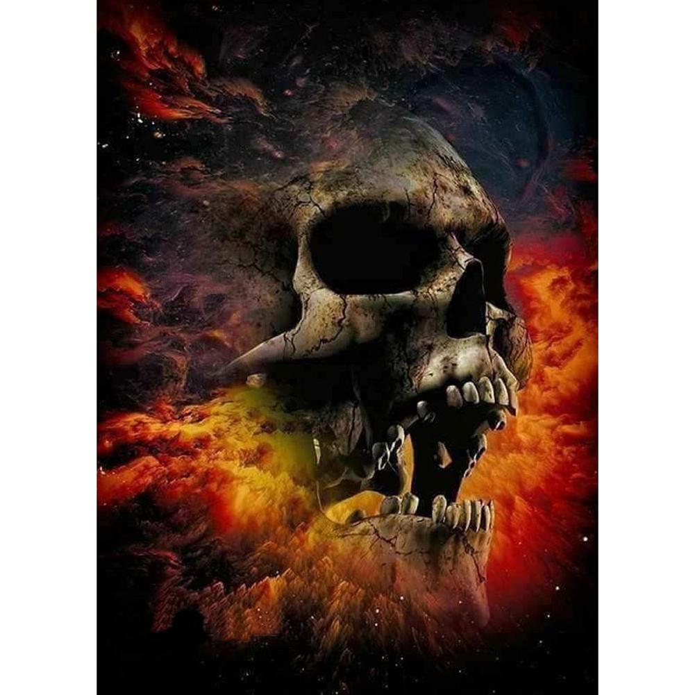 Diamond Painting Home Decoration Skull Girl Halloween