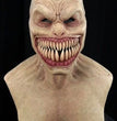 Old man mask white hair white beard headgear halloween