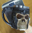 Printing Halloween Mug Metal Wine Glass Skull Mug
