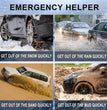 Reusable Snow Tire Chains for Trucks & Suvs,Emergency Anti-Skid Traction Chains,Heavy Duty Plastic Wheel Cables for Winter Driving on Snow/Ice & Muddy Roads