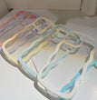 Wave Border Mobile Phone Case Solid Color Simple Candy Color