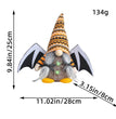 Halloween Wings Doll Cute Faceless Doll Ghost Festival Knitted Plush Doll