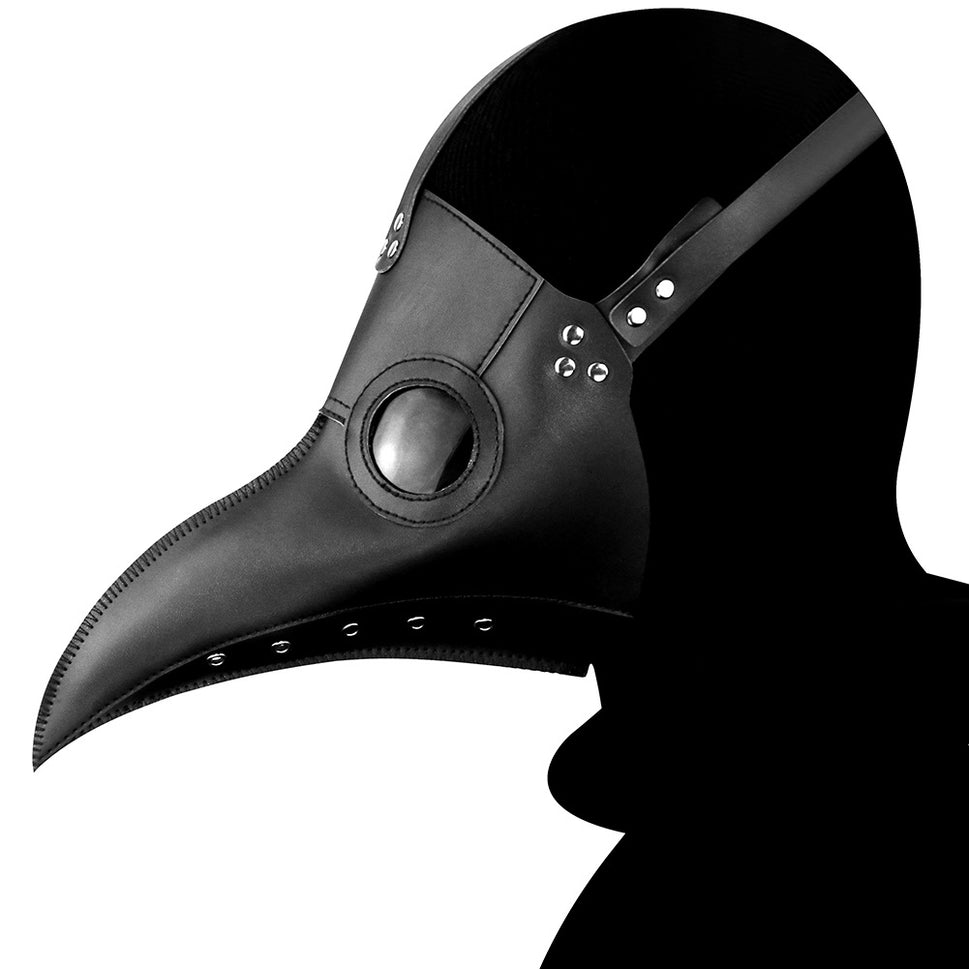 Halloween Plague Doctor Mask With Long Beak
