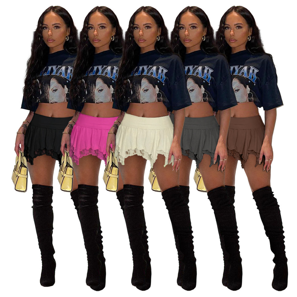 Women's Fashionable Low Waist Mini Skirt