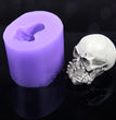 Halloween Skull Three-dimensional Silicone Mold