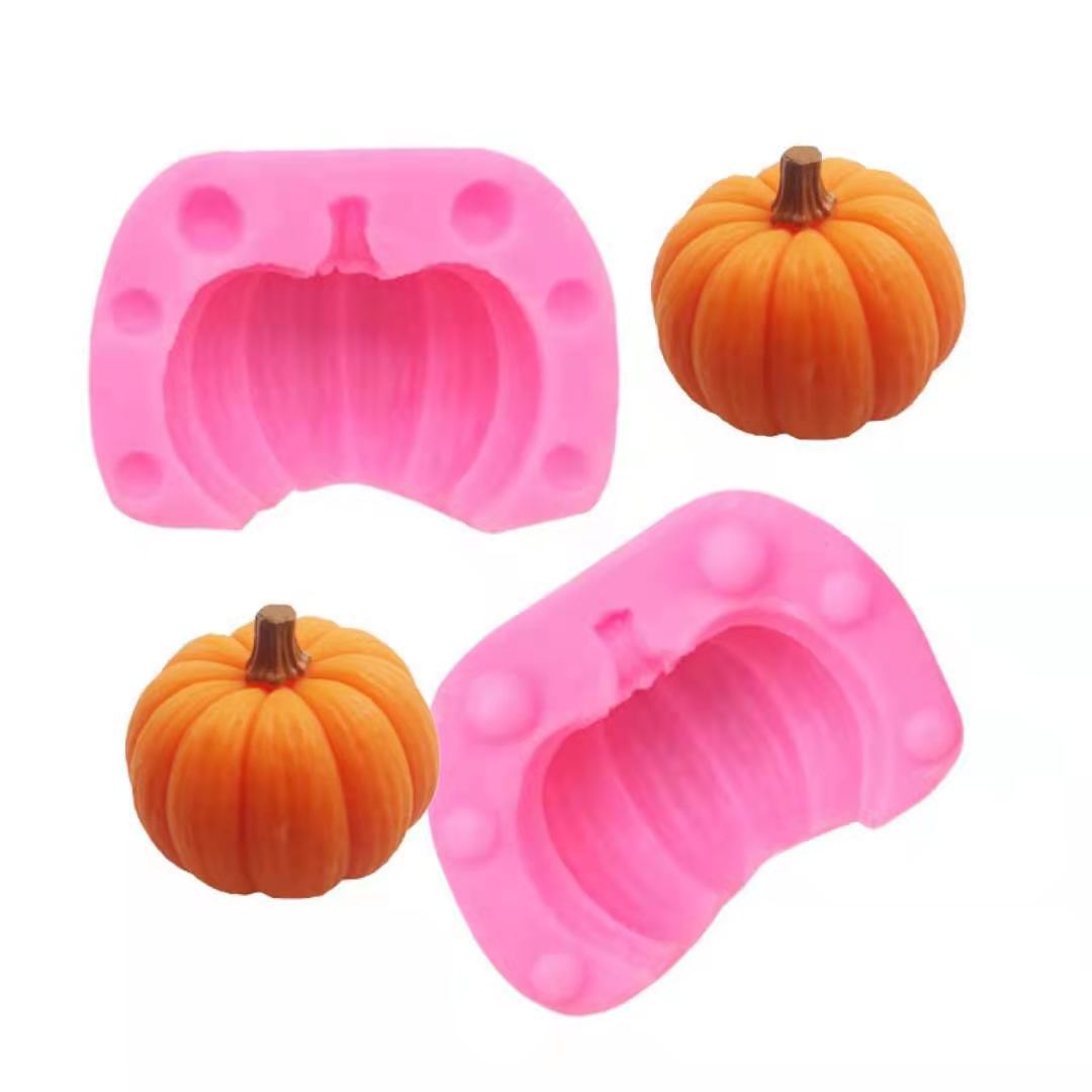 Cake Silicone Mold Halloween Pumpkin Fondant Baking Tool