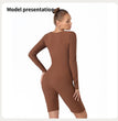 Women's Fashion Simple Solid Color Bodysuit