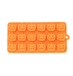 Halloween 18 Hole Pumpkin Jack Food Grade Silicone Mold