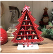 Combination Three-dimensional Pendant Villain Wooden Christmas Tree Ornament