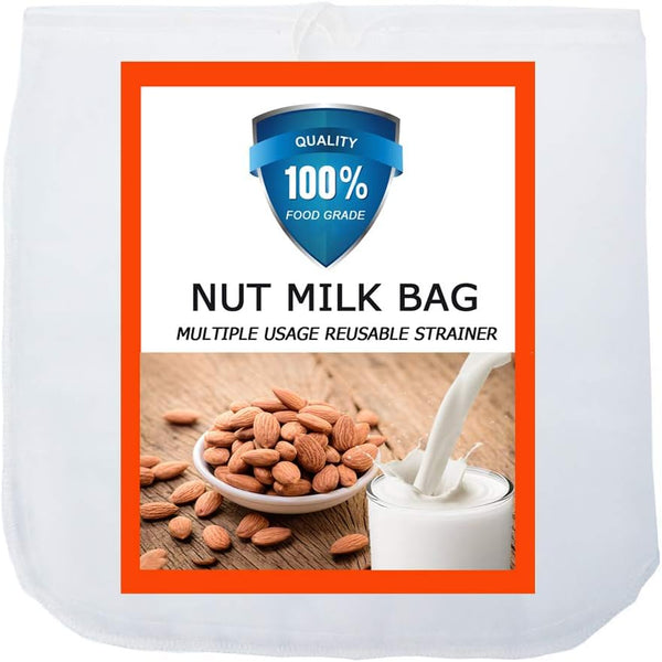 Reusable Nut Milk Bag & Cold Brew Strainer